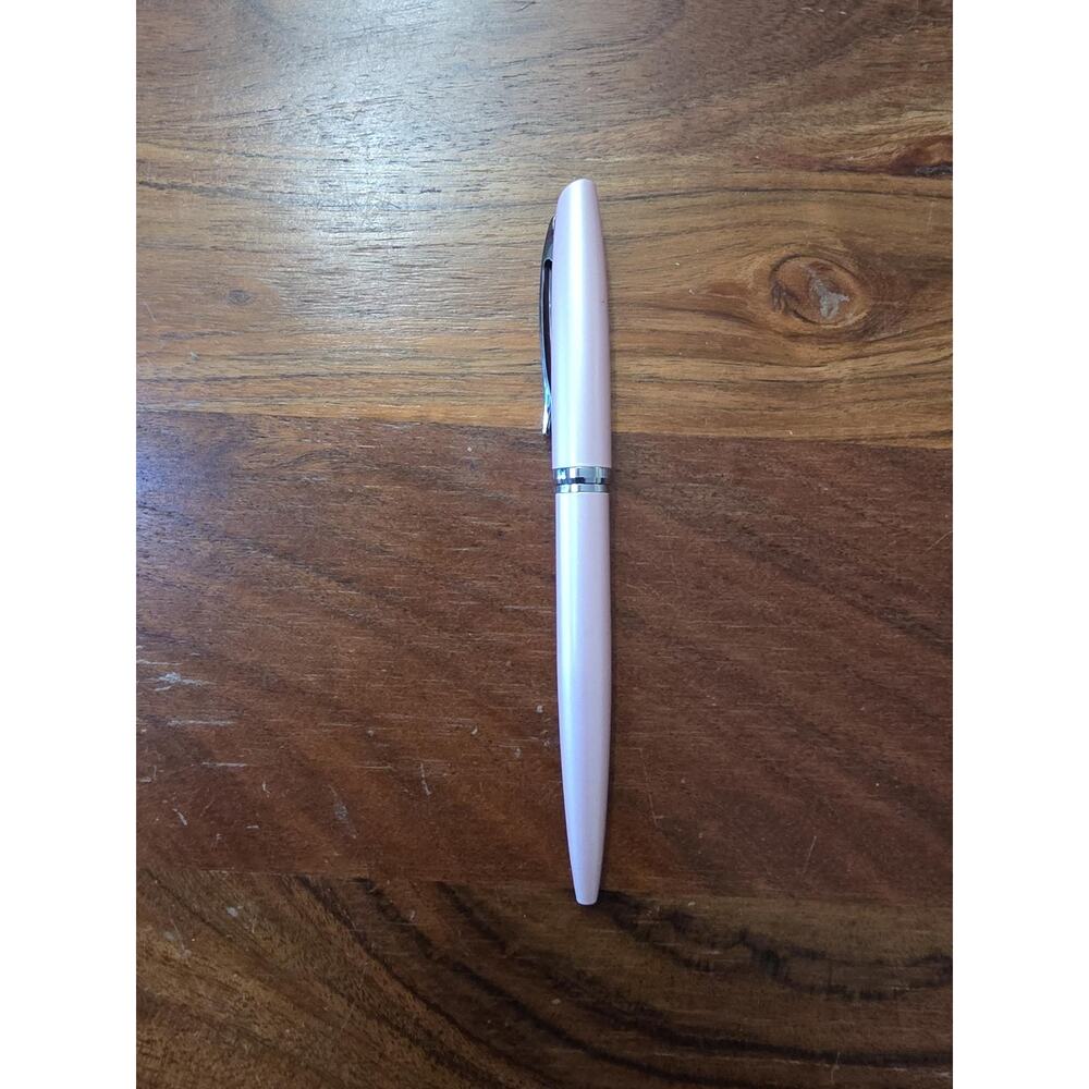 Gillio Pen - Ballpoint 'Classico' - Pink Pearl w/Silver Parts